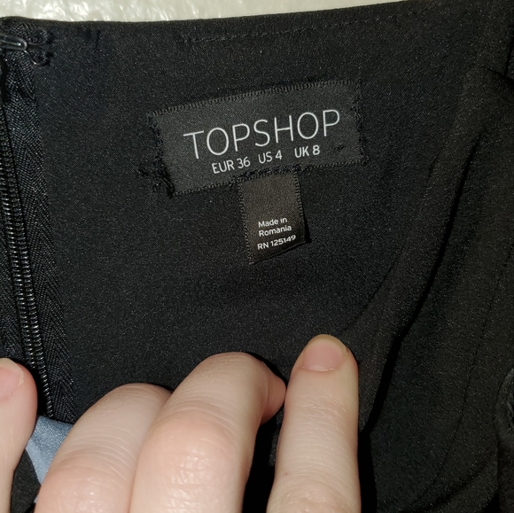 Topshop colorblock midi dress - Picture 4 of 8